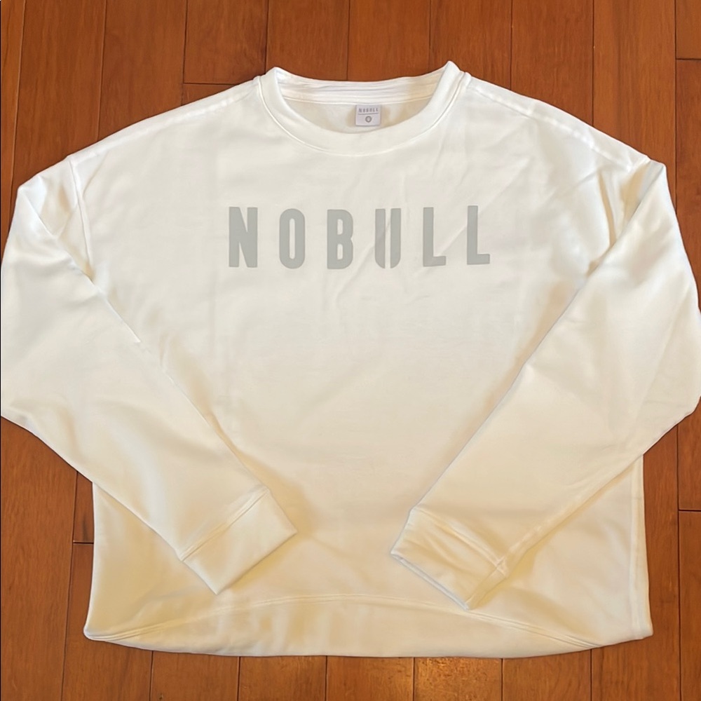 NOBULL White Sweatshirt